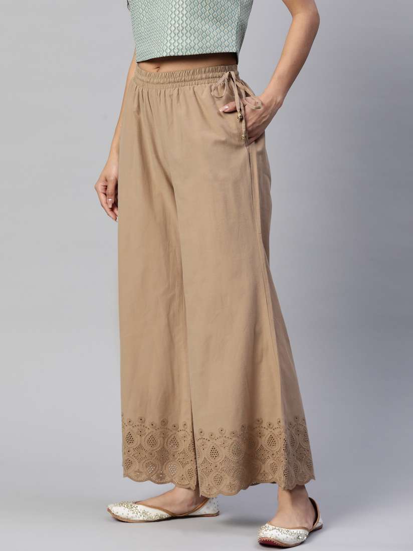 Buy Nayam By Lakshita Ethnic Motifs Hem Design Flared Ethnic 
