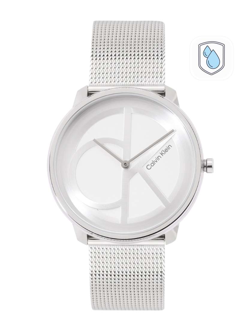 Buy Calvin Klein Unisex Iconic Brand Logo Patterned Analogue Watch 25200027 Watches for Unisex 21727302 Myntra