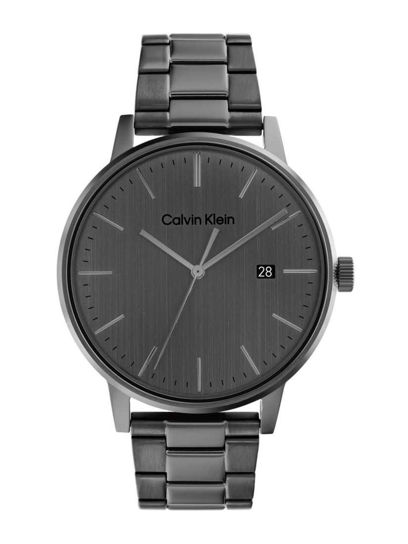 Calvin klein stainless steel analogue watch on sale