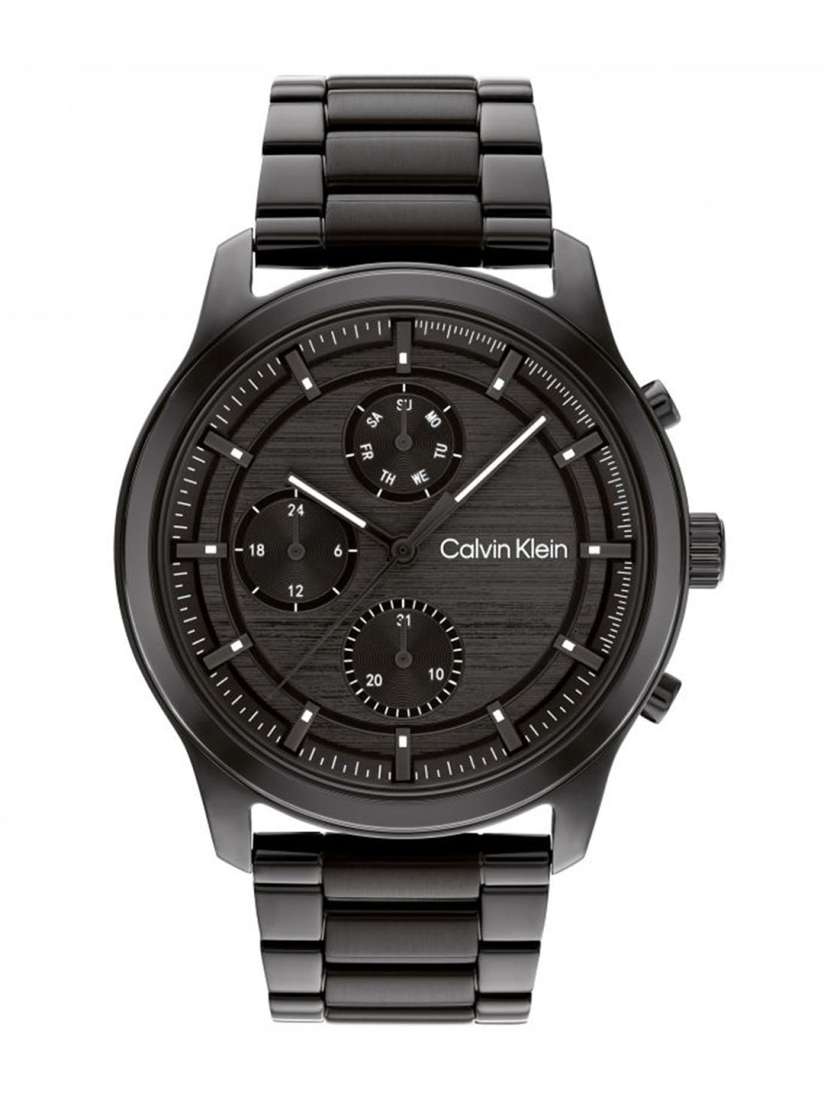 Calvin klein stainless steel analogue watch clearance