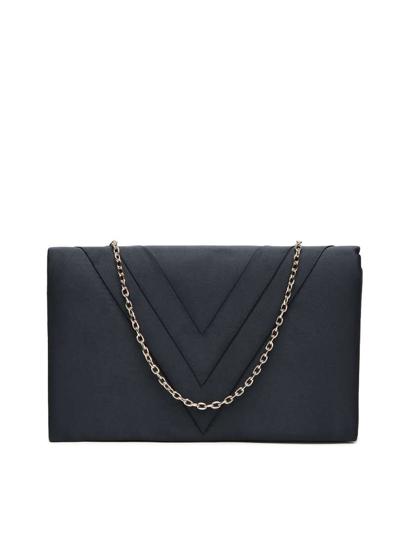 Buy Accessorize Navy Blue Solid Clutch Clutches for Women 2172868 Myntra