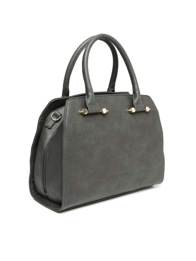 Caprese grey solid handheld bag on sale