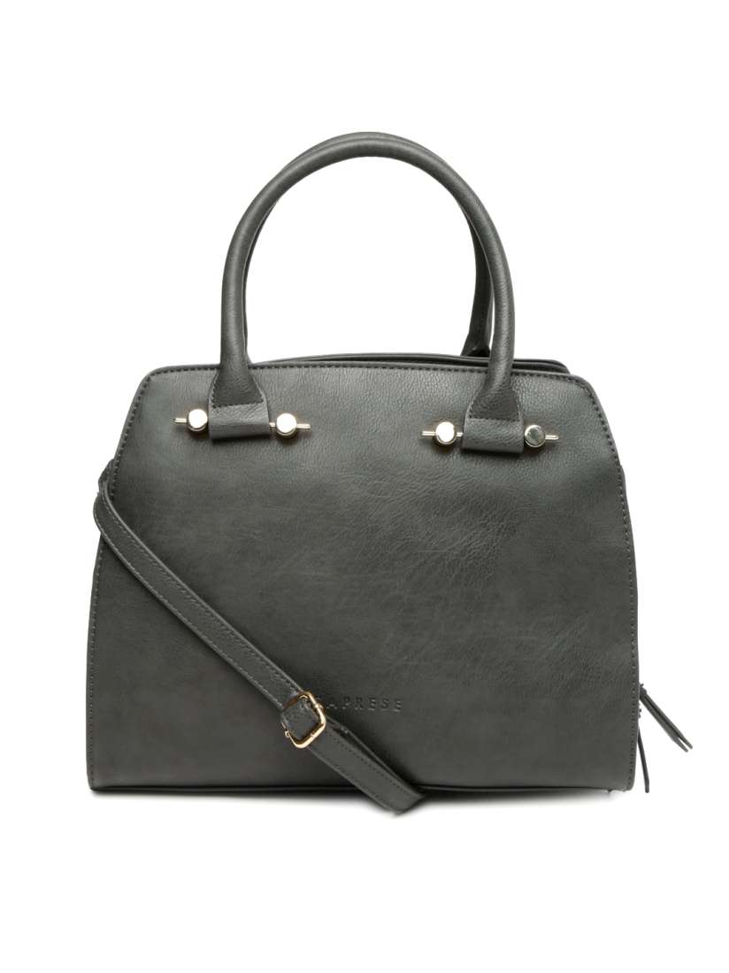 Caprese grey solid handheld bag discount