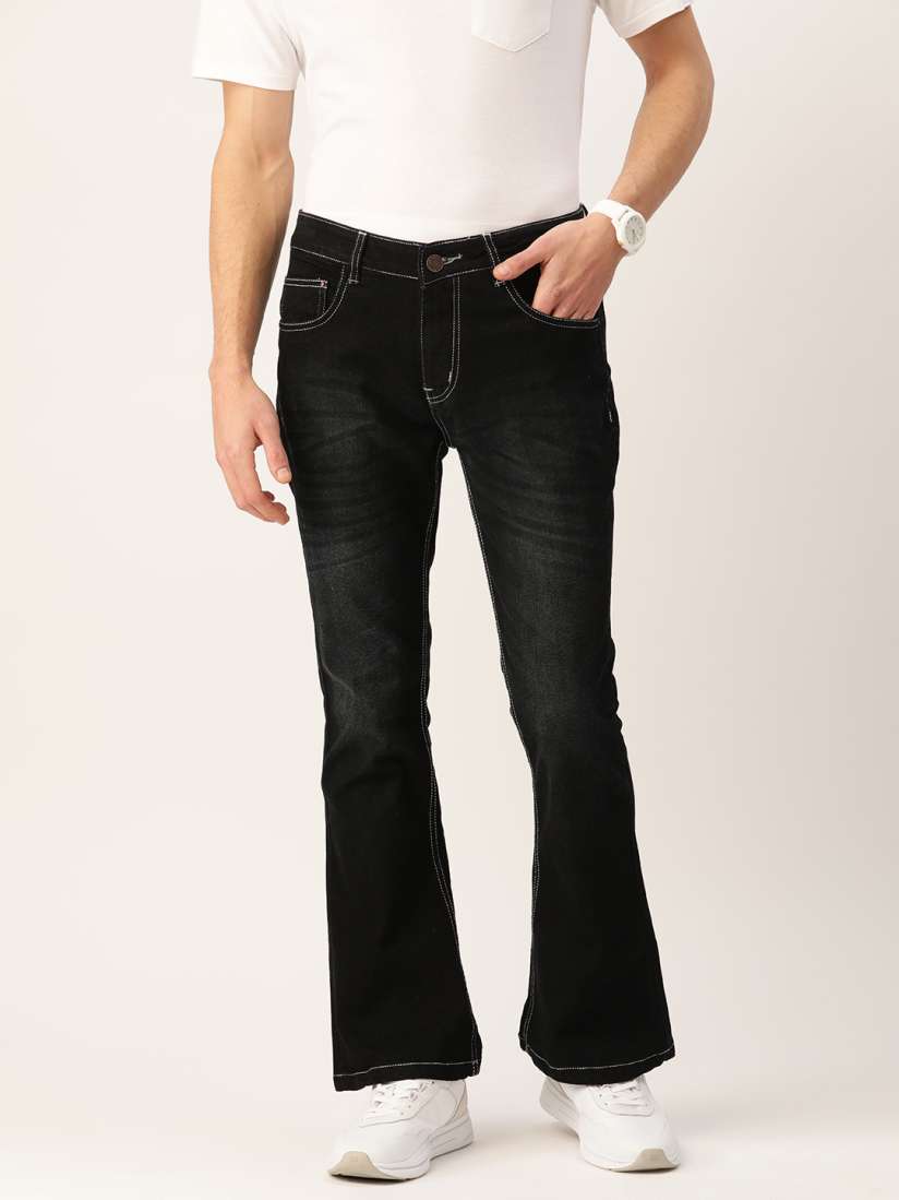 Buy PARIS HAMILTON Men Bootcut Light Fade Stretchable Jeans Jeans for Men 21741464 Myntra