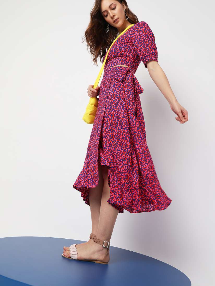 Vero moda wrap skirt on sale