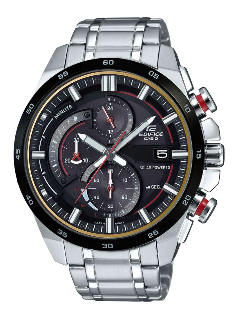 Buy Casio Edifice Men Black Analogue watch EX378 - Watches for Men 2174615  | Myntra