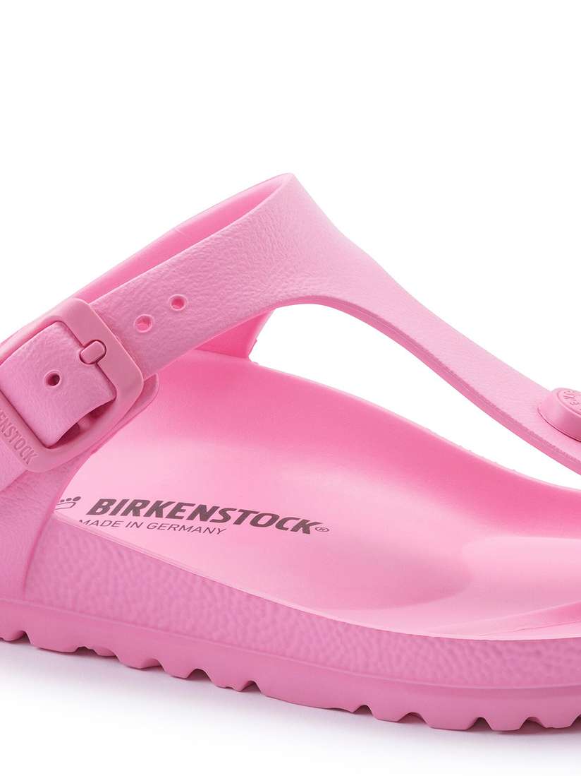 Birkenstock Arizona Eva Pink Snakeskin Birkenstocks BIRKENSTOCK