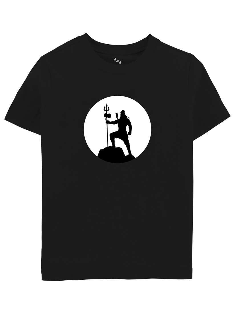 Buy Zeezeezoo Kids Shiva Printed Pure Cotton T shirt Tshirts for Unisex Kids 21753808 Myntra