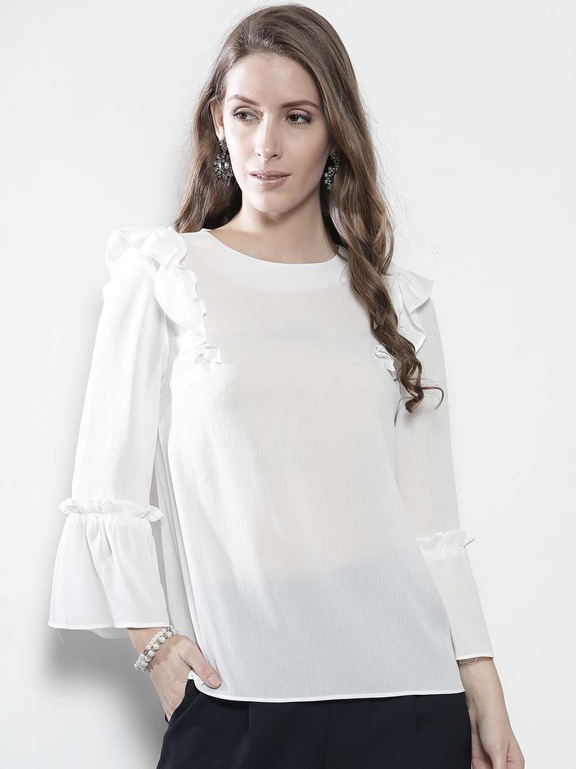 dorothy perkins ruffle top