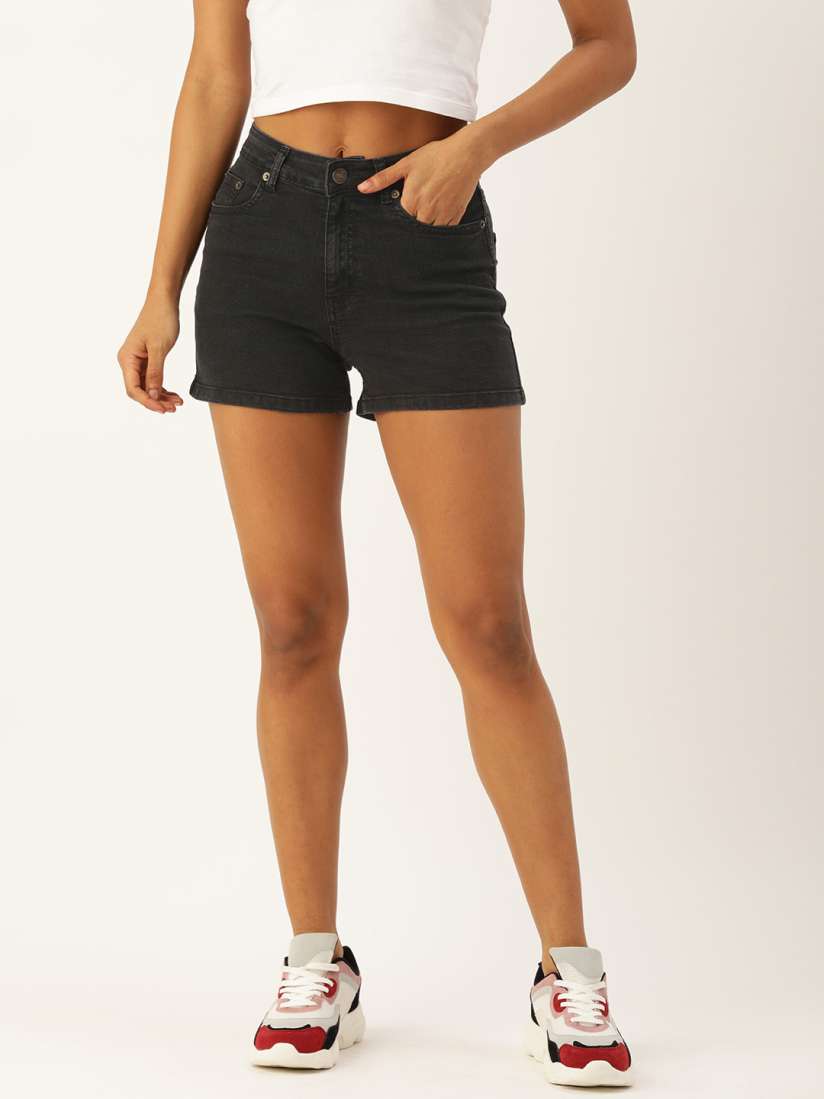 Myntra denim shorts deals