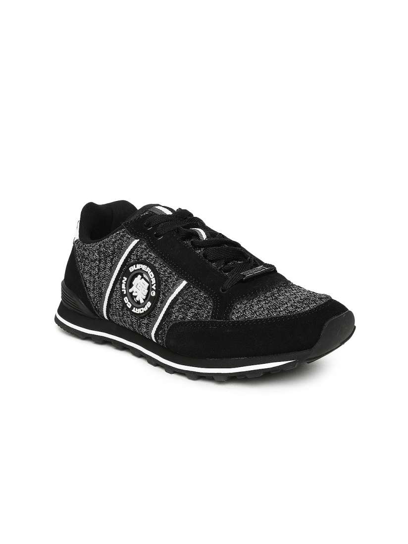Superdry shoes black online