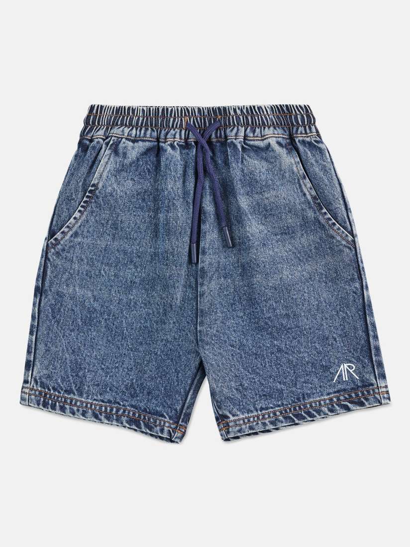 Buy Angel Rocket Boys Slim Fit Cotton Denim Shorts Shorts for