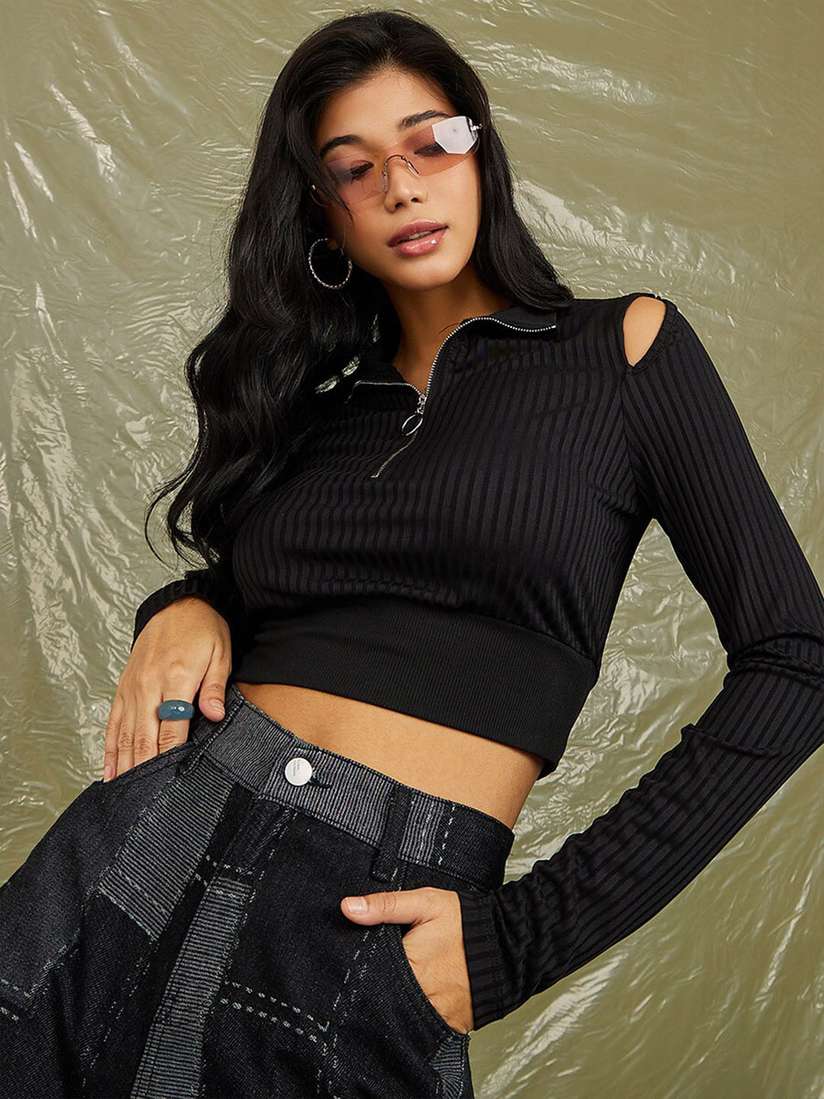 half cut tops