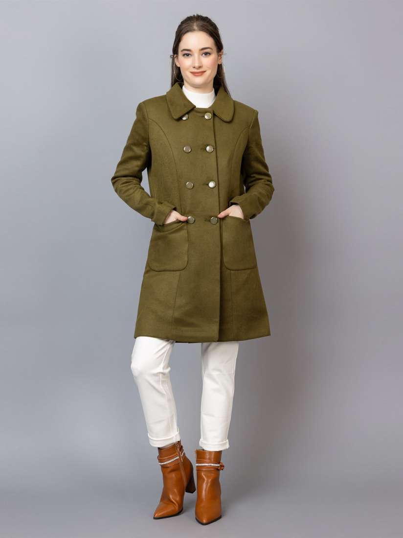 Buy Dlanxa Women Double Breasted Winter Overcoat Coats for Women 21768980 Myntra