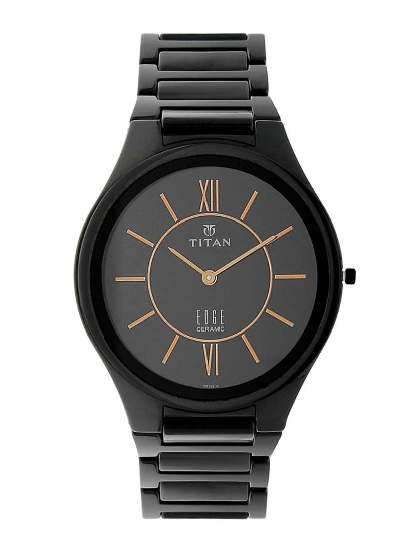 Buy Titan Edge Ceramic Men Quartz Analogue Watch NQ1696NC01 Watches for Men 21769626 Myntra