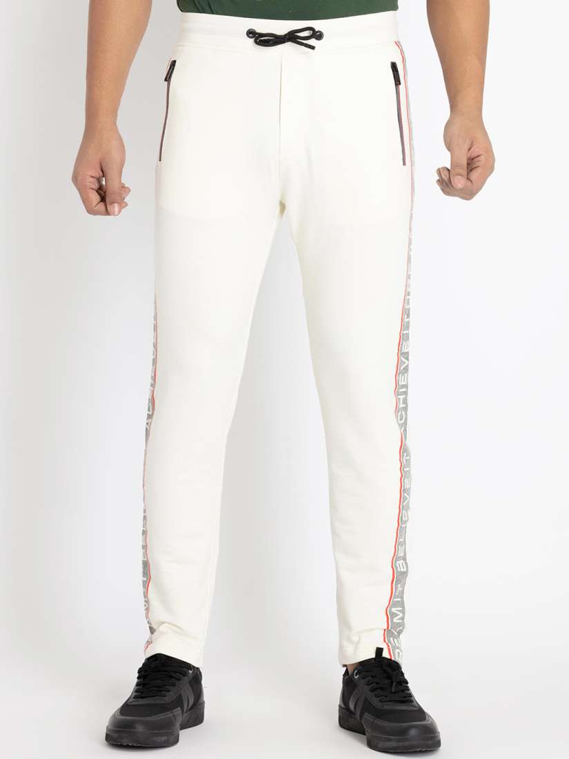 Buy Status Quo Men Side Printed Detail Track Pants Track Pants for Men 21769974 Myntra