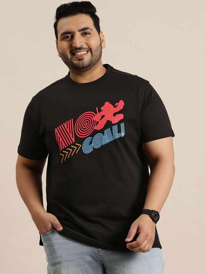 Buy Sztori Men Plus Size Disney Printed Pure Cotton T shirt Tshirts for Men 21772250 Myntra