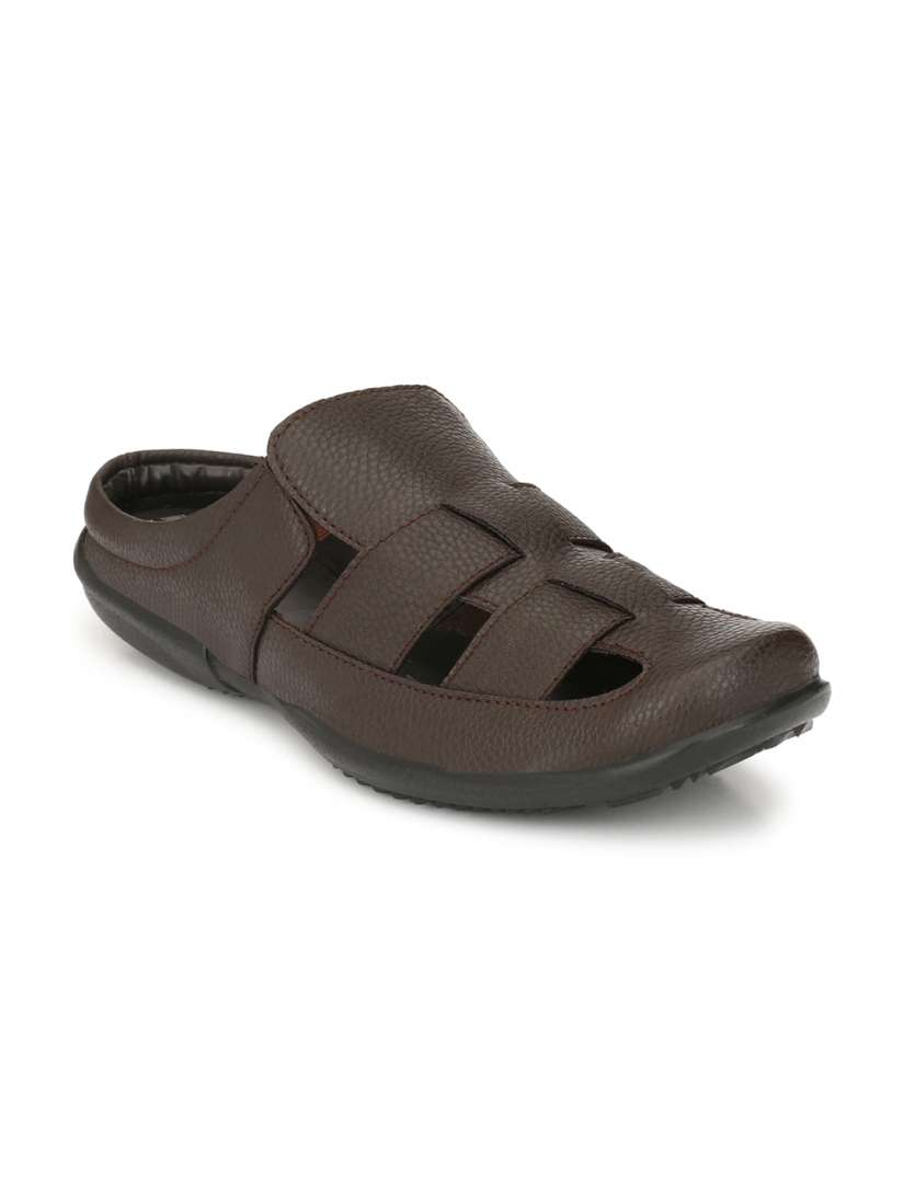 Synthetic leather sandals store