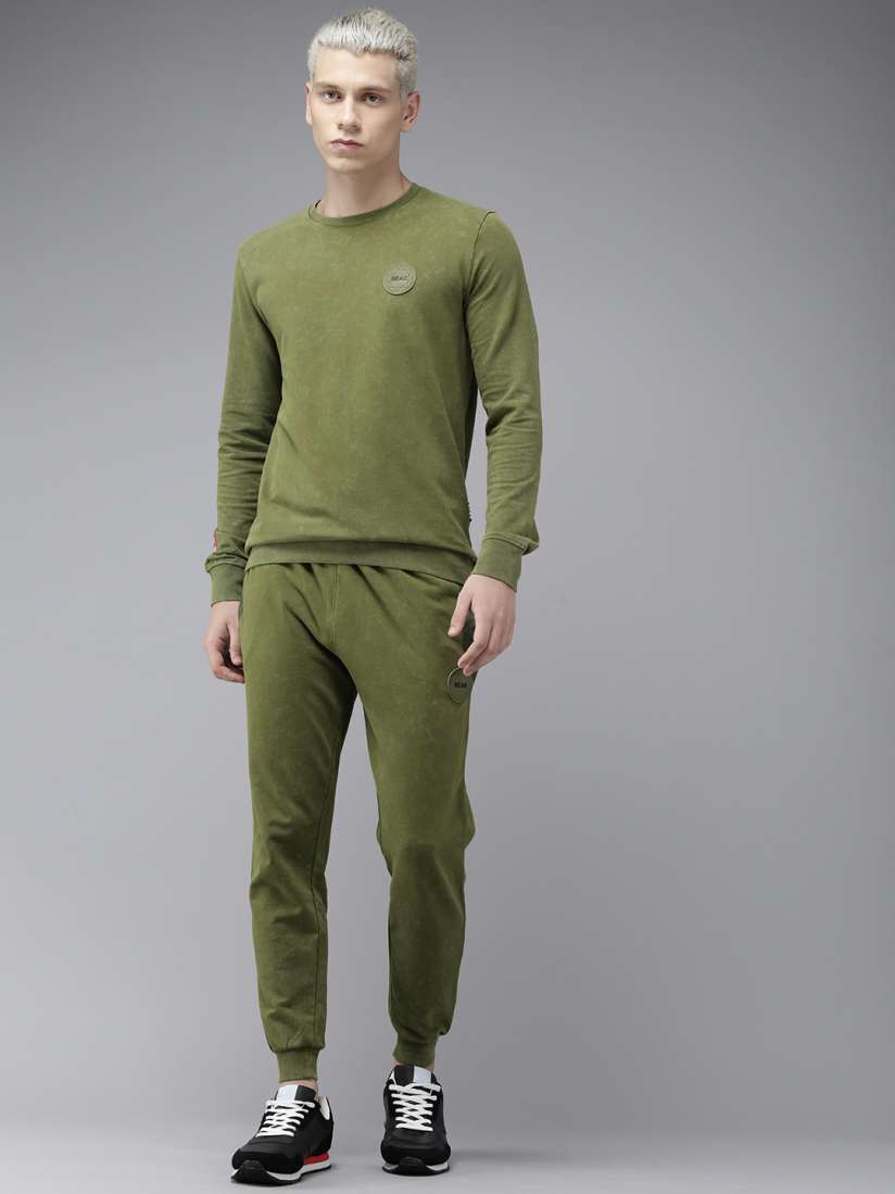 Cotton tracksuit for men sales