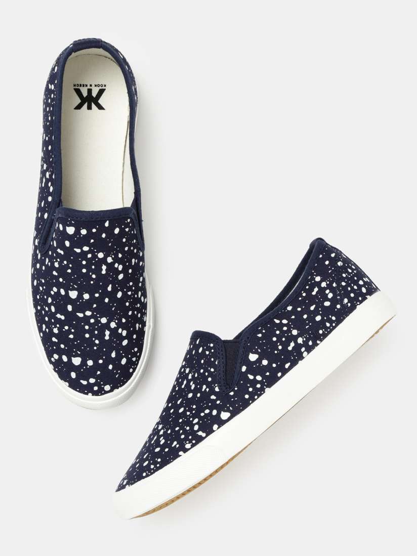 Kook n keech navy blue sneakers store