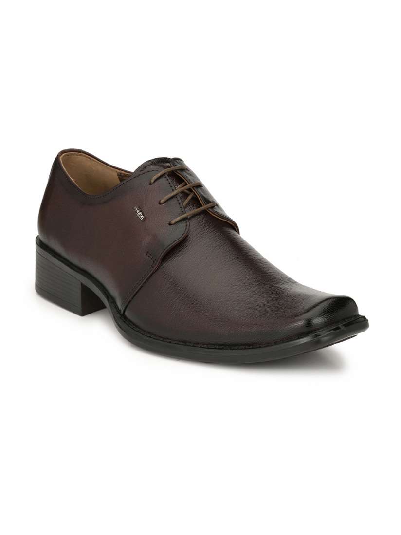 Buy Hitz Men Brown Leather Formal Shoes Formal Shoes for Men 2178712 Myntra
