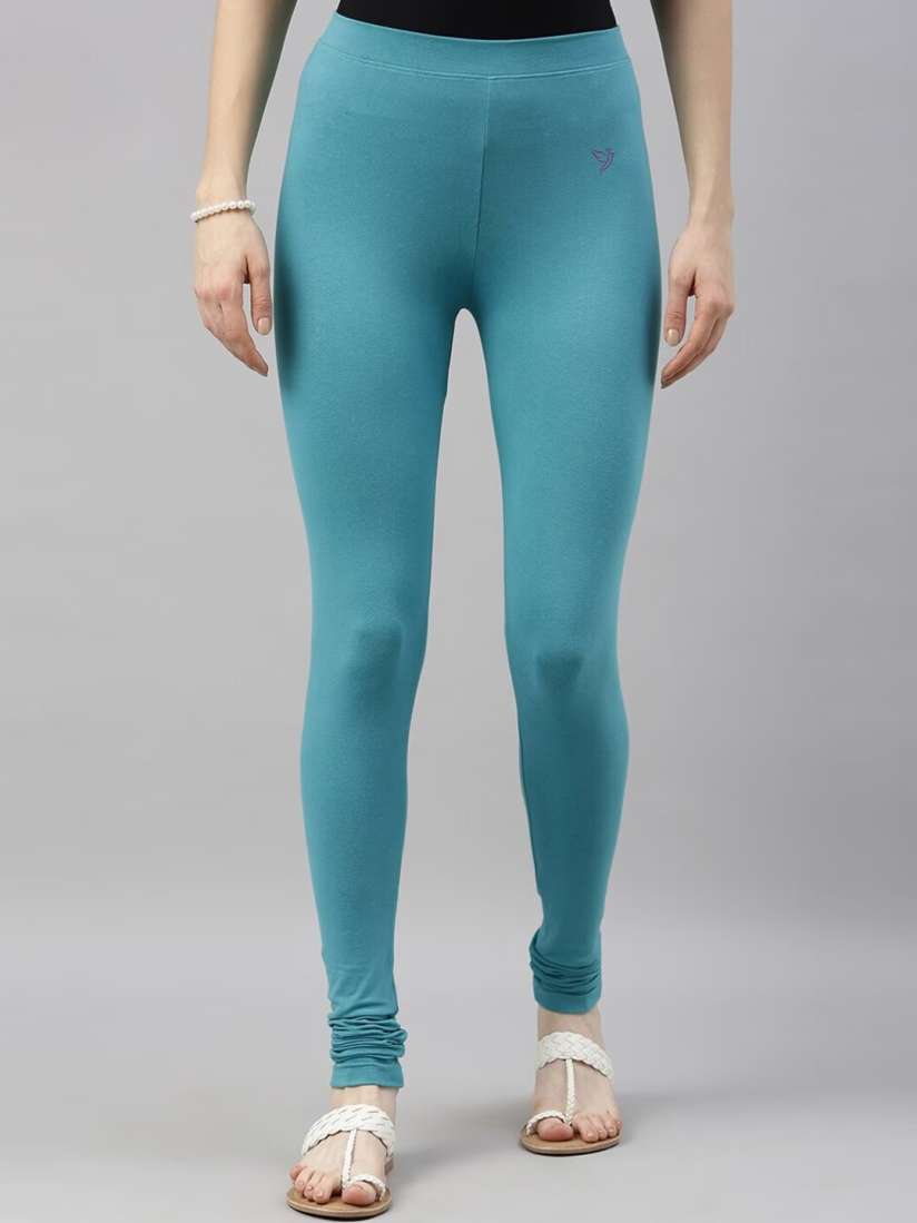 Buy TWIN BIRDS Logo Printed Detail Churidar Length Legging Leggings for Women 21790038 Myntra