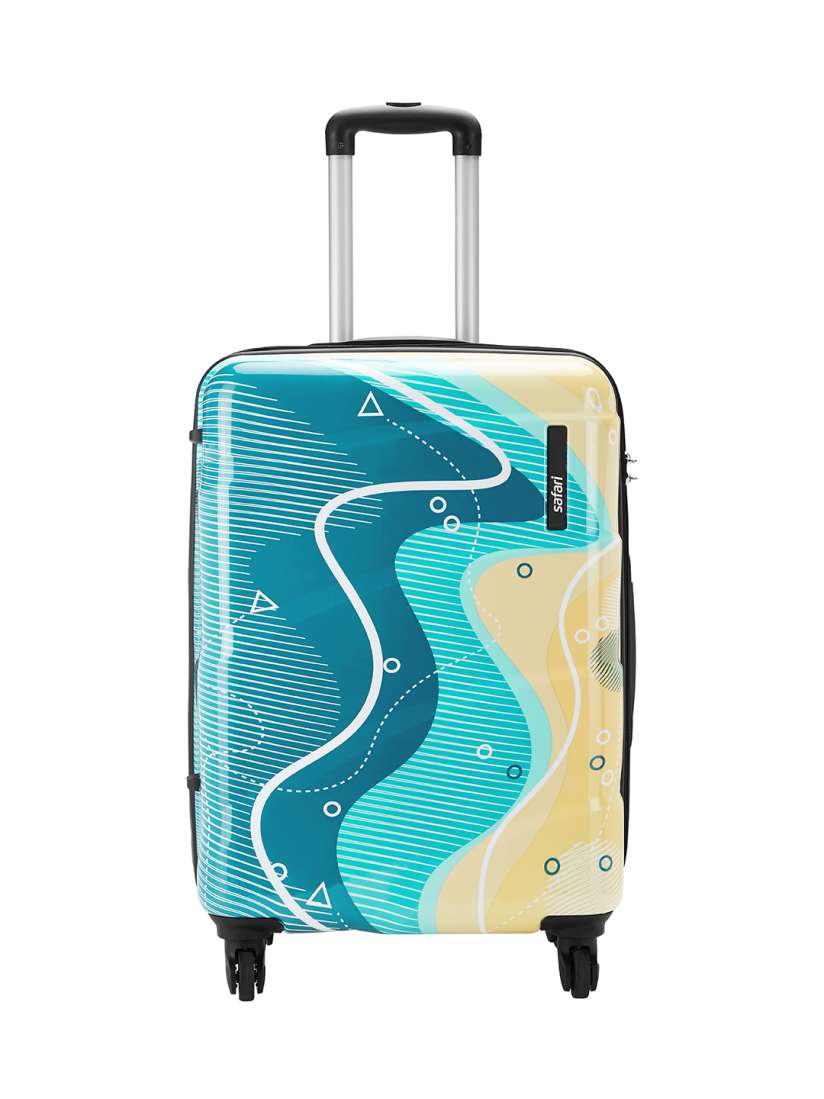 Buy Safari Coastline Printed Poly Carbonate Medium Hard Trolley Bag 65 cm Trolley Bag for Unisex 21790348 Myntra