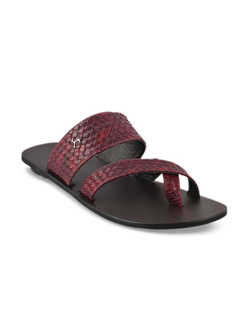 Mochi dark brown thong sandals deals