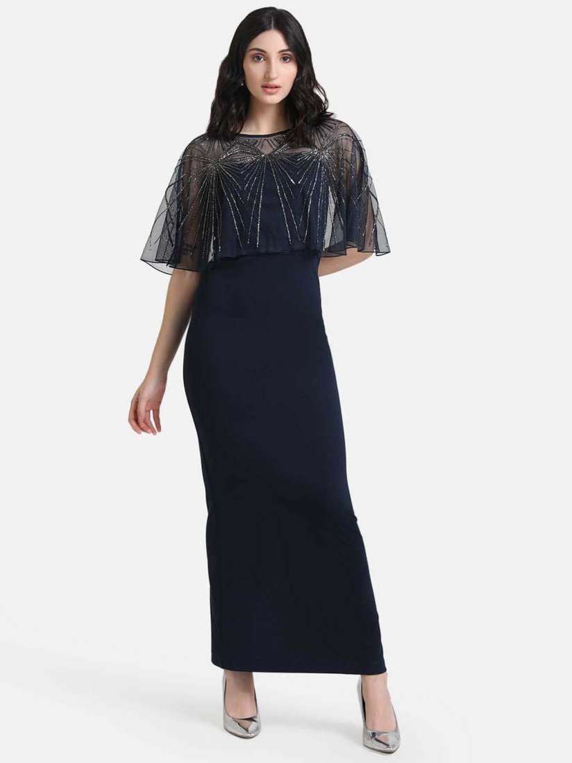 Buy Kazo Embellished Maxi Sheath Dress Dresses for Women 21792128 Myntra