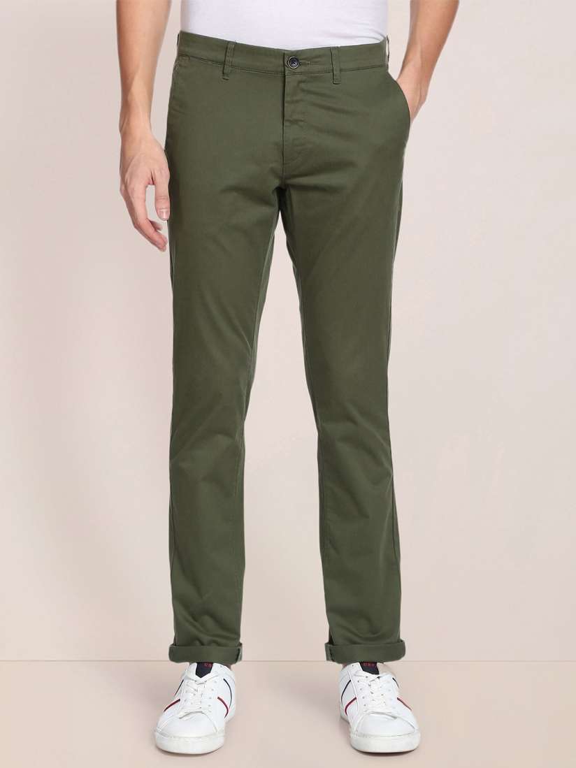 Buy U.S. Polo Assn. Men Slim Fit Chinos Trousers Trousers for Men 21792642 Myntra