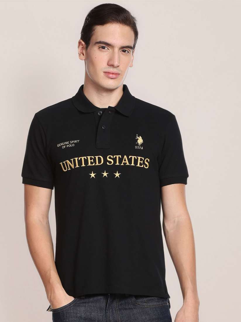 Us polo t shirts myntra discount