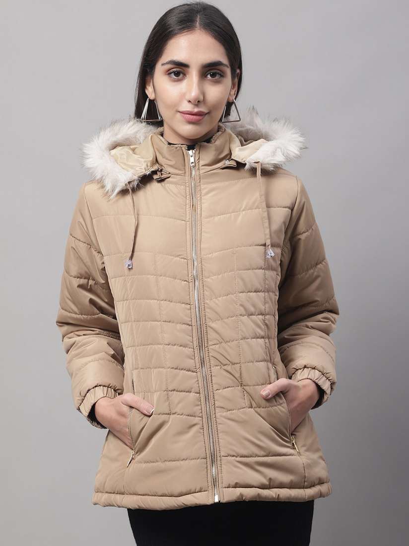 Ladies lightweight parka top
