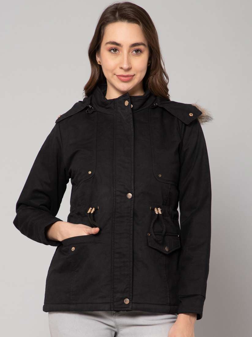 Buy Cantabil Women Lightweight Cotton Parka Jacket Jackets for Women 21795882 Myntra
