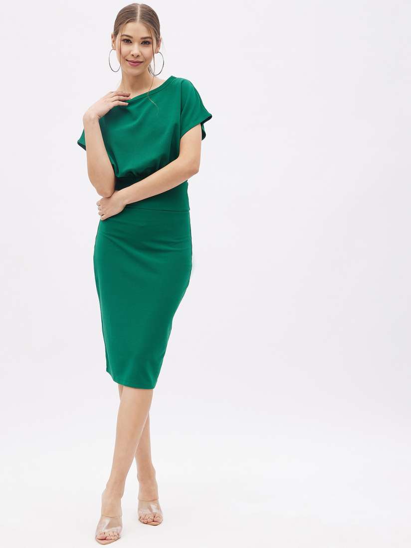 Buy Harpa Round Neck Sheath Dress Dresses for Women 21798676 Myntra
