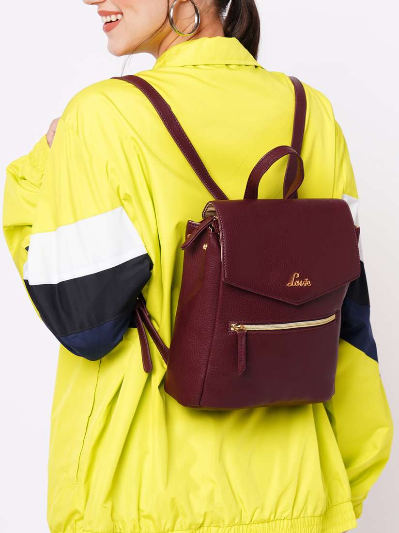 Buy Lavie Women Synthetic Leather Medium Backpack Backpacks for Women 21809382 Myntra