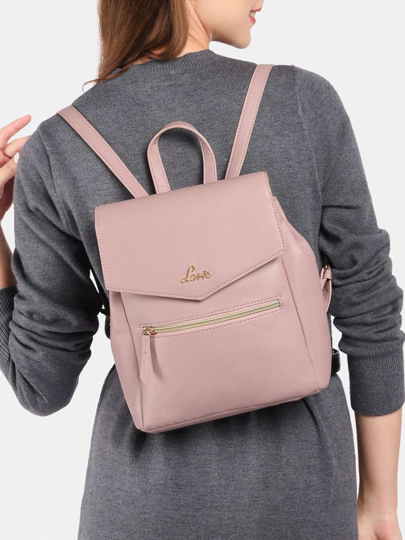 Leather medium backpacks clearance