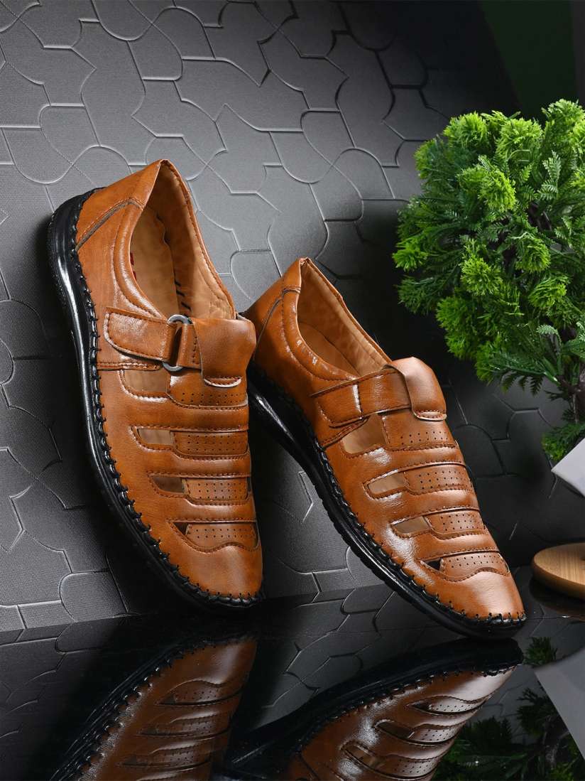 Buy ZEBX Men Velcro Shoe Style Sandals Sandals for Men 21814150 Myntra