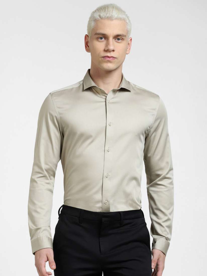 Buy Jack Jones Men Slim Fit Casual Cotton Shirt Shirts for Men 21817178 Myntra