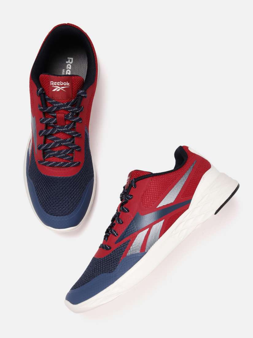 Buy Reebok Men Colorblocked Brand Logo Detail Smart Trek Running Shoes Sports Shoes for Men 21819306 Myntra
