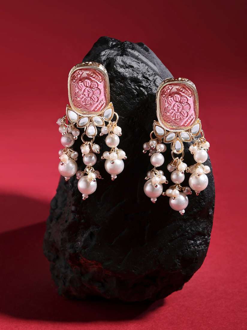 Myntra kundan earrings hotsell