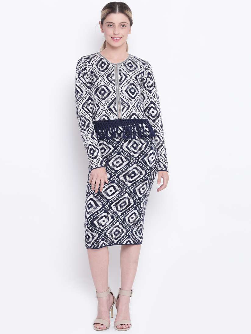 Two piece dress myntra 2025