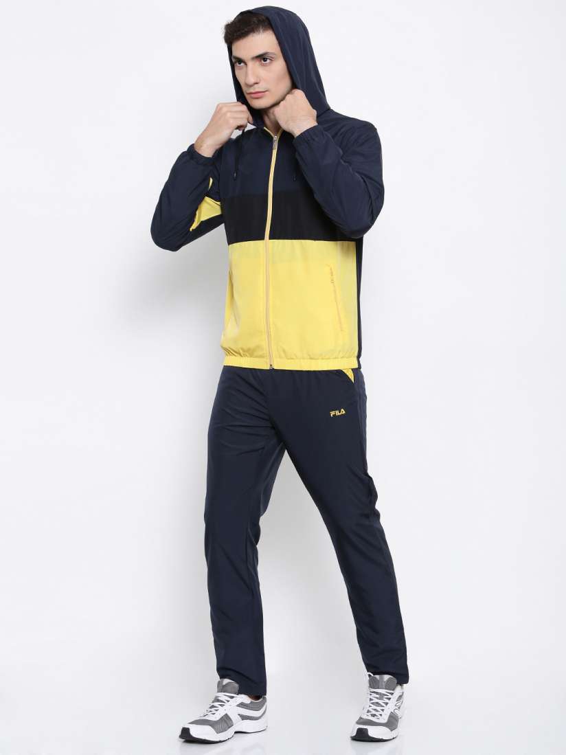 Fila tracksuit yellow online
