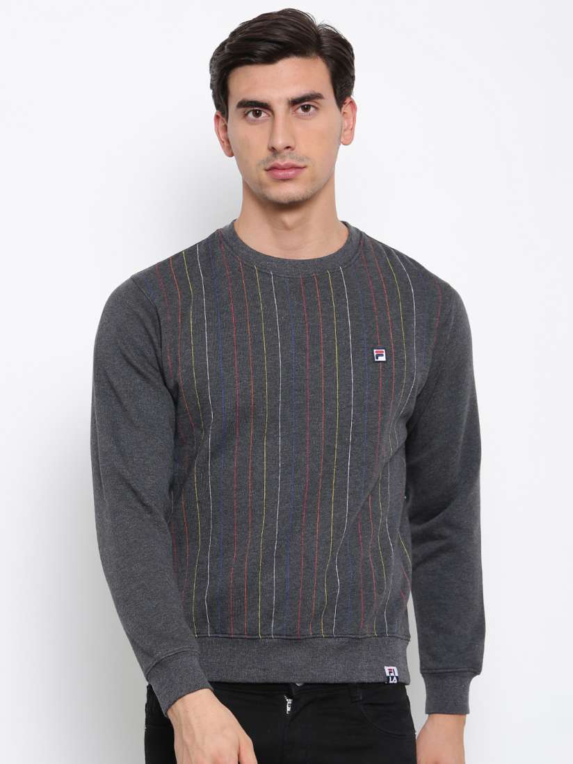 Fila sweatshirt myntra hot sale