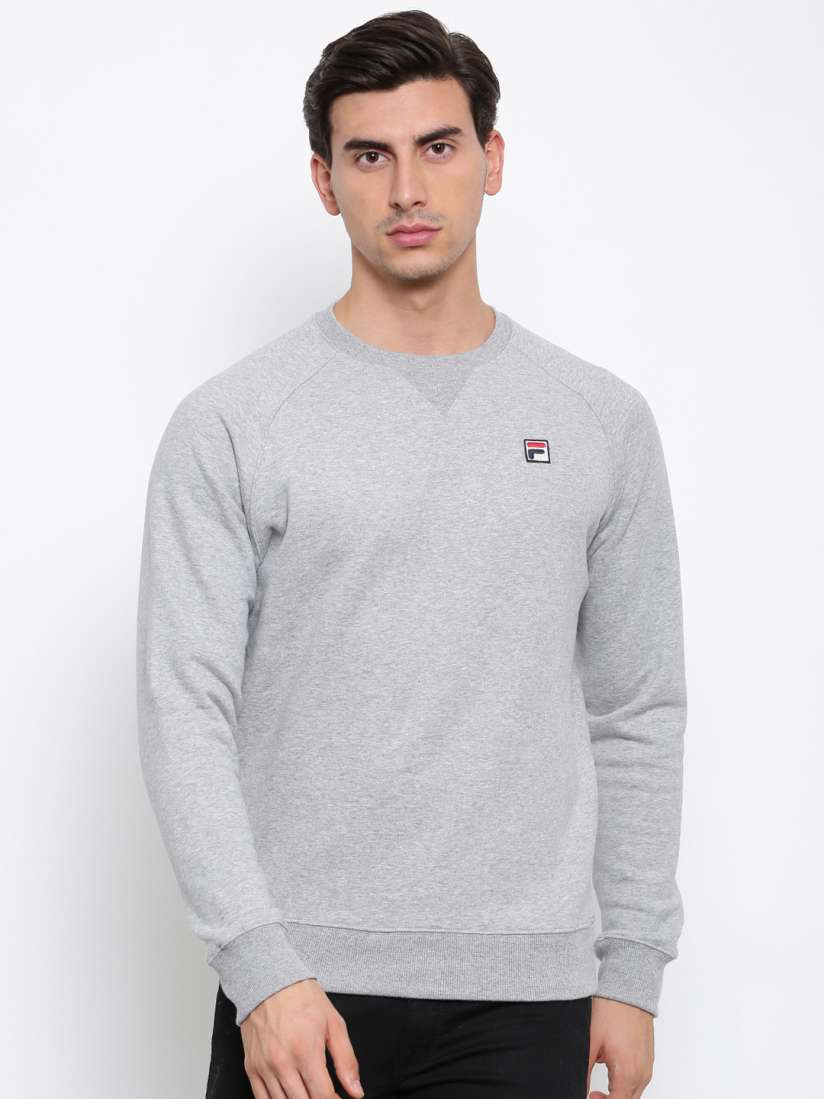 Fila sweatshirt myntra on sale