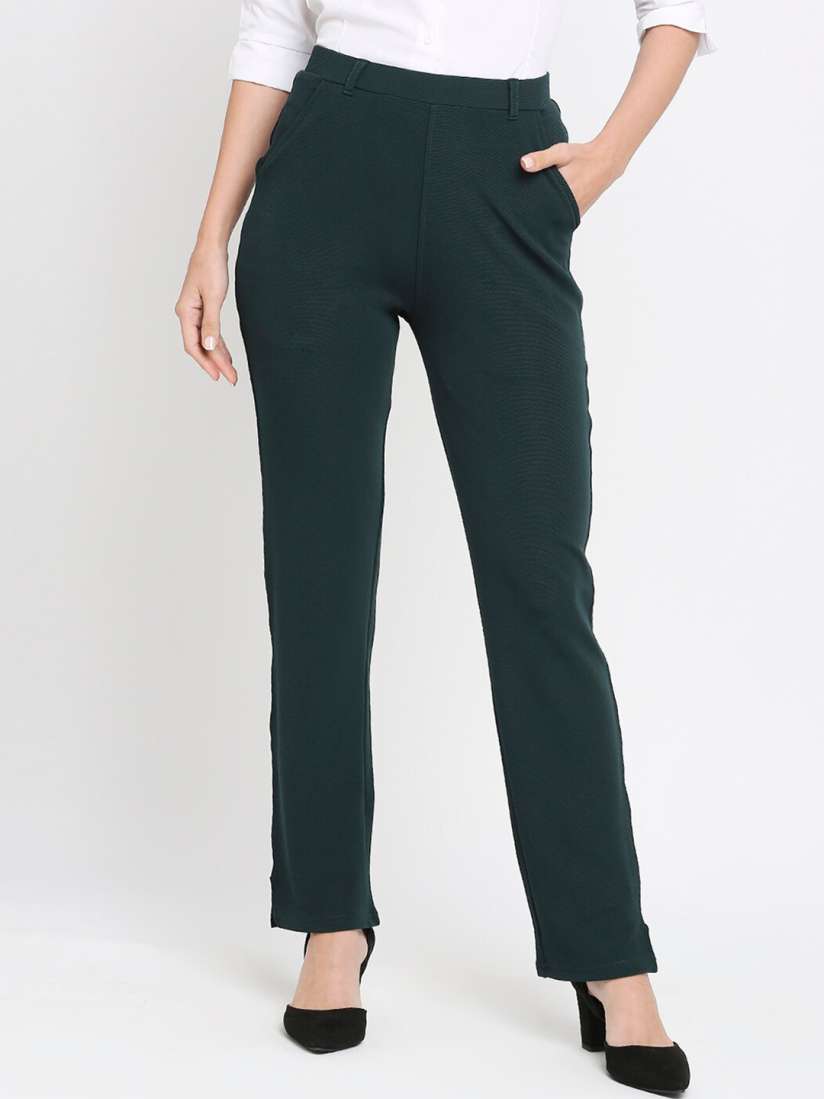 Myntra ladies formal pants hot sale