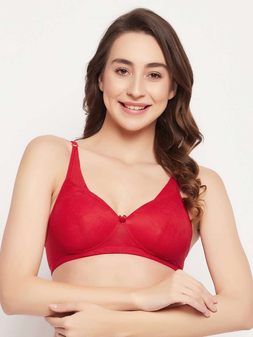 Buy Clovia Padded Non Wired Lace Full Cup Blouse Bra Bra for Women 21868634 Myntra