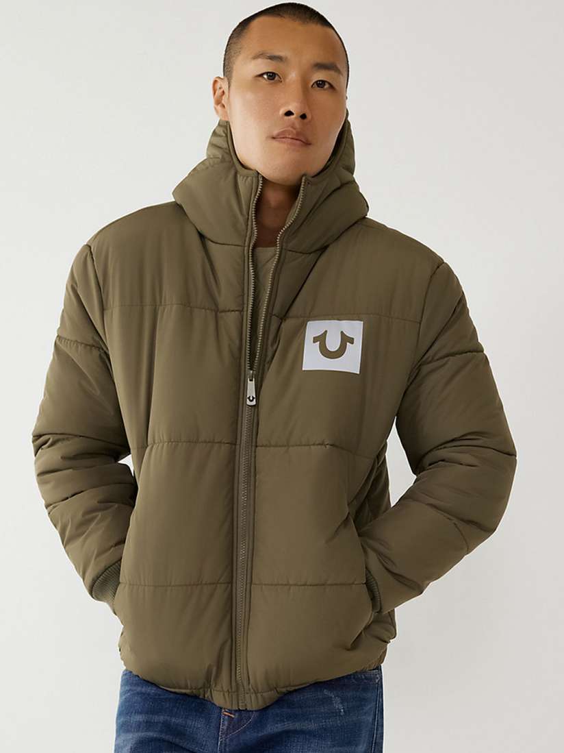 Buy True Religion Men Lightweight Hooded Puffer Jacket Jackets for Men 21869372 Myntra