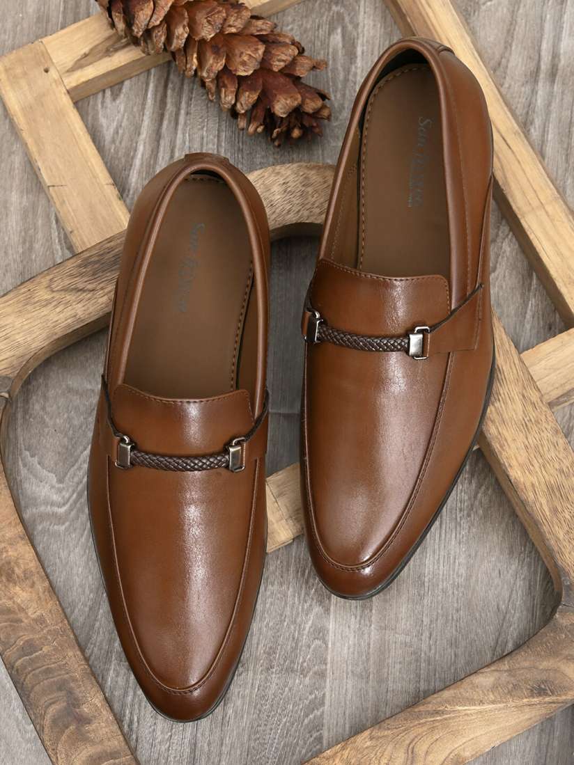 Buy San Frissco Men Round Toe Formal Loafers Formal Shoes for Men 21869522 Myntra