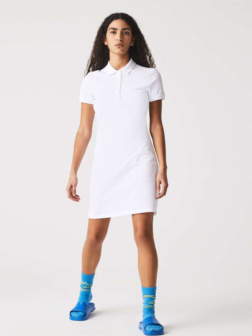 Buy Lacoste Polo Collar T Shirt Dress Dresses for Women 21870764 Myntra