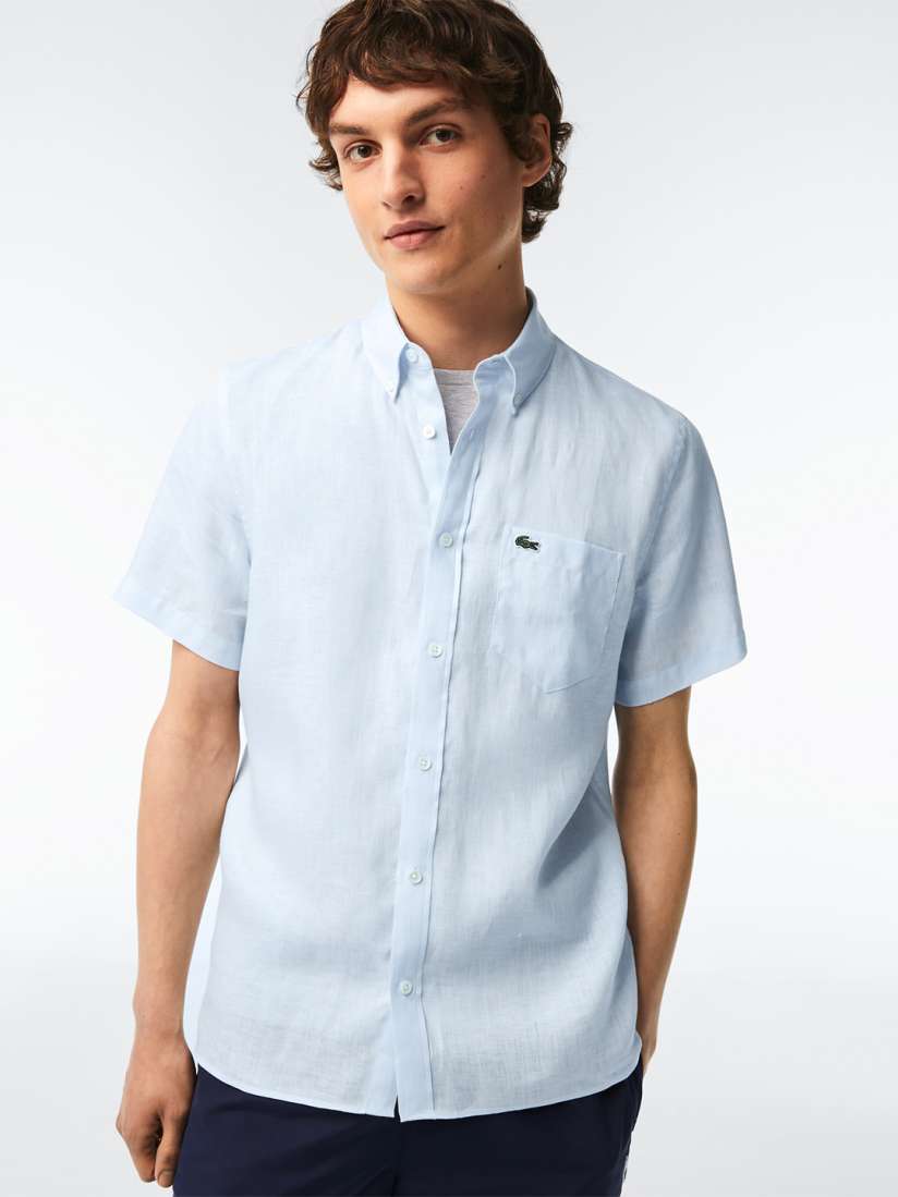 Buy Lacoste Modern Casual Pure Linen Shirt Shirts for Men 21870812 Myntra